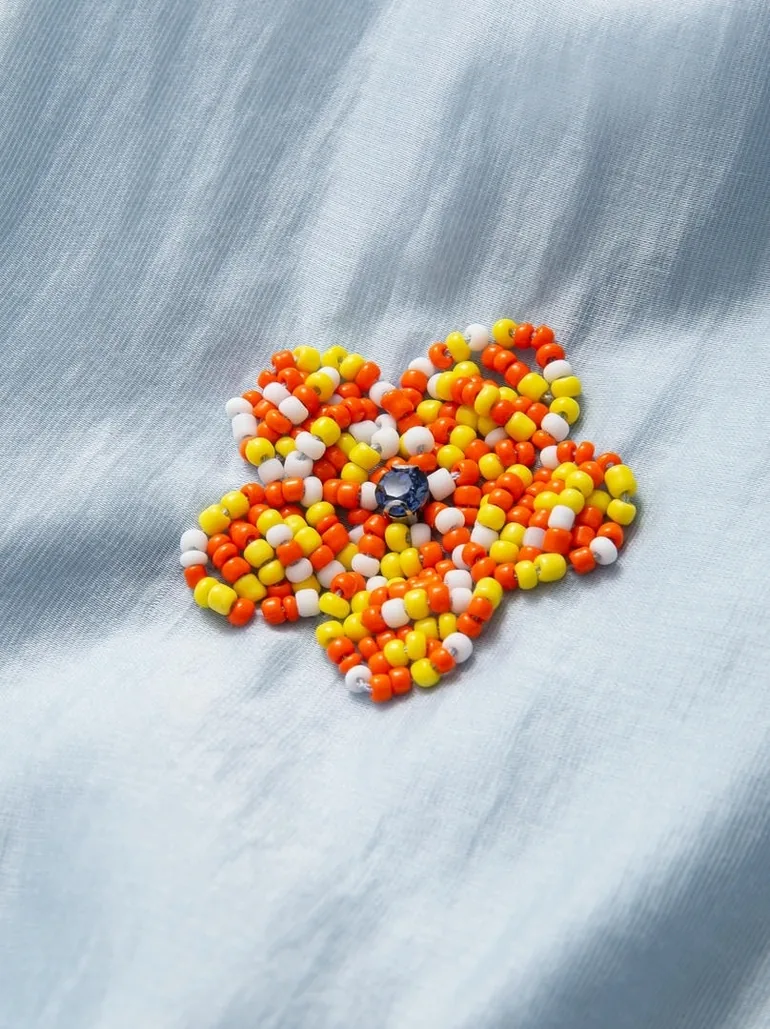 قميص فيمي9 ستان أزرق بأكمام طويلة - 4