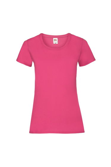 Fruit of the Loom Womens/Ladies Lady Fit T-Shirt - Fuchsia