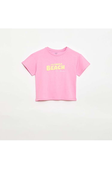 Fantasy Print T-Shirt PINK