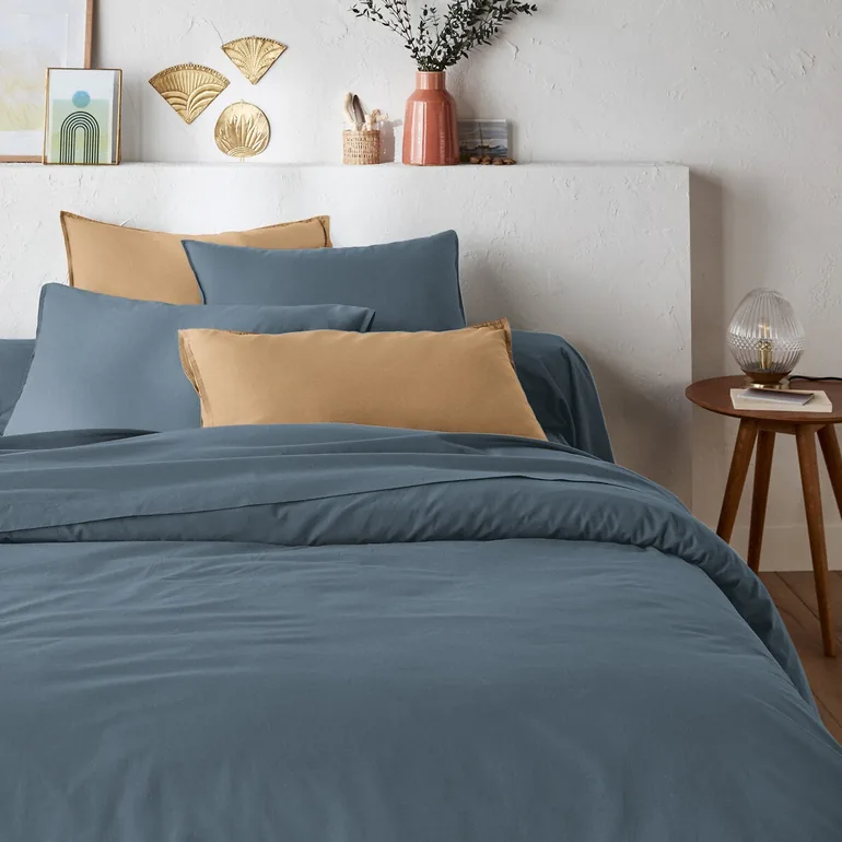 SCENARIO Washed Cotton Pillowcase - 5