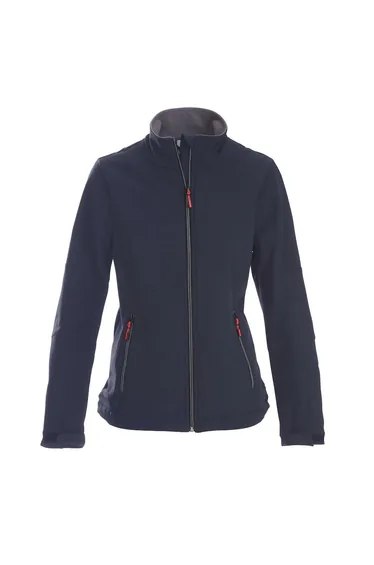 Printer Womens/Ladies Trial Soft Shell Jacket - Navy