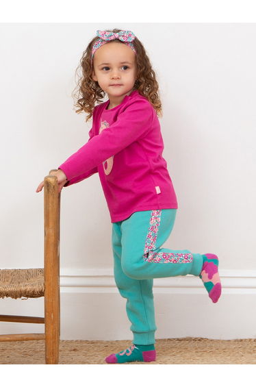 Side Stripe Joggers Ditsy Tales