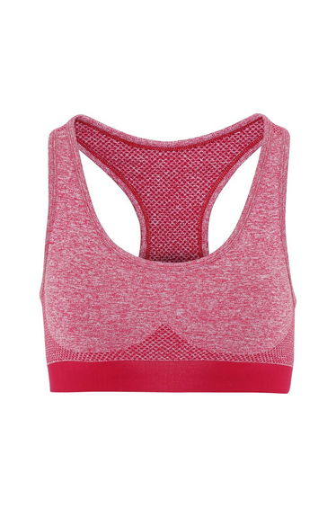 TriDri Womens/Ladies Seamless 3D Fit Multi Sport Sculpt Bra - Burgundy