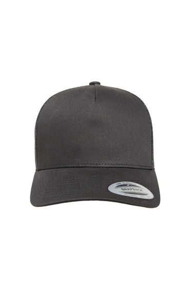 Flexfit By Yupoong 5 Panel Retro Trucker Cap - Black