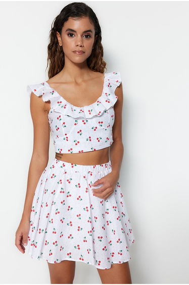 Two-Piece Set - White - Fitted