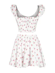 Two-Piece Set - White - Fitted - 7