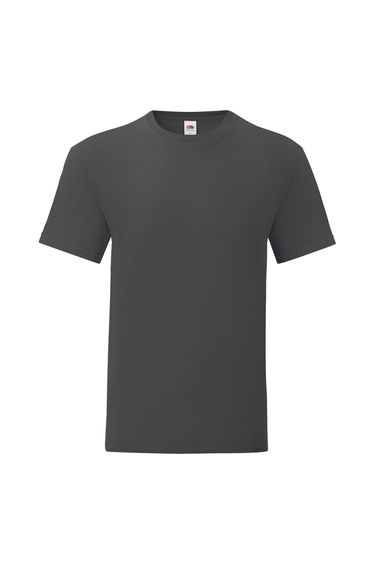 Fruit Of The Loom Mens Iconic T-Shirt - Light Graphite Grey
