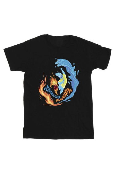 Elemental Boys Naturally Awesome Cotton T-Shirt - Black
