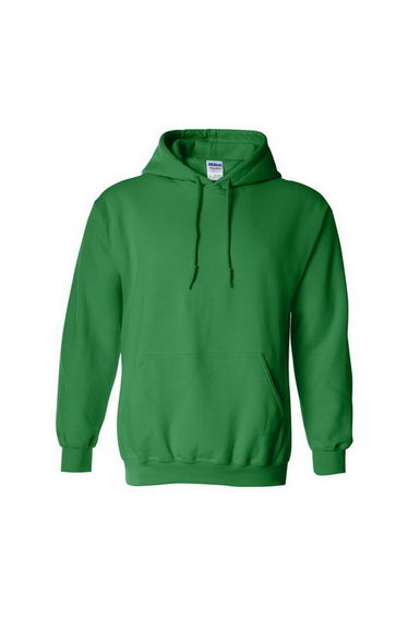 Gildan Heavy Blend Adult Unisex Hooded Sweatshirt / Hoodie - Irish Green