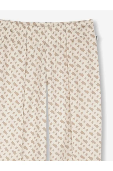 BOSS Boys Monogram Jogging Pants in Beige