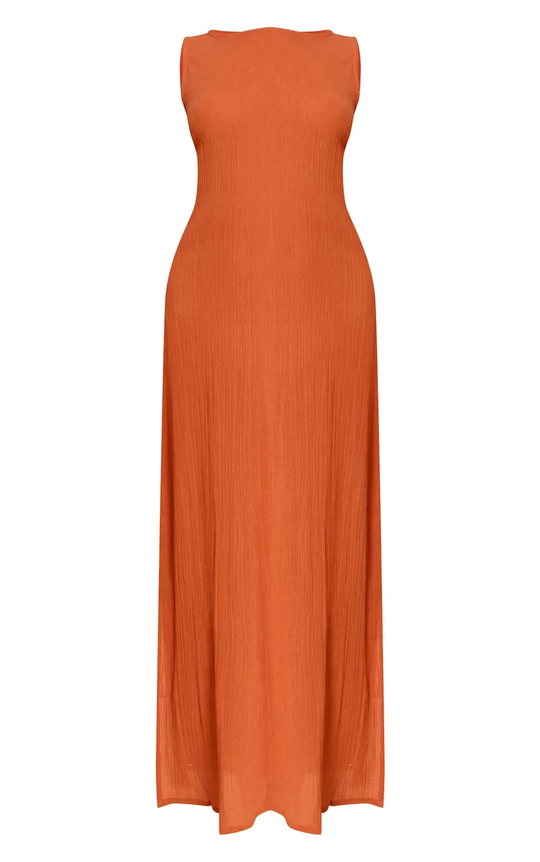 orange cheesecloth dress Mint Velvet Orange Cotton Cheesecloth Mini Dress | Size 8 | Orange | Long Sleeve