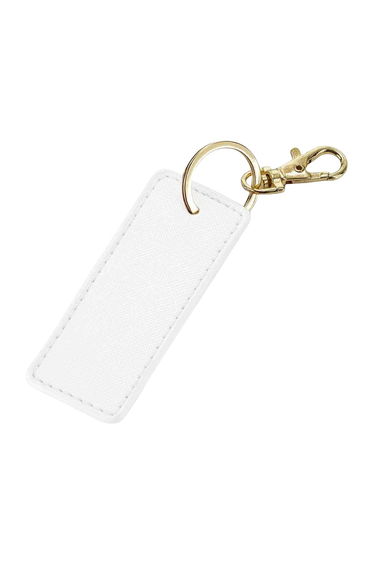 Bagbase Boutique Key Clip - Soft White/Gold
