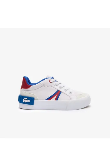 Boy's Lacoste Infants L004 Trainers in White