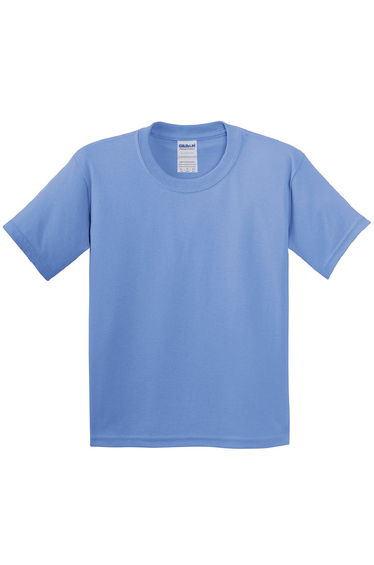 Gildan Childrens Unisex Heavy Cotton T-Shirt (Pack Of 2) - Carolina Blue