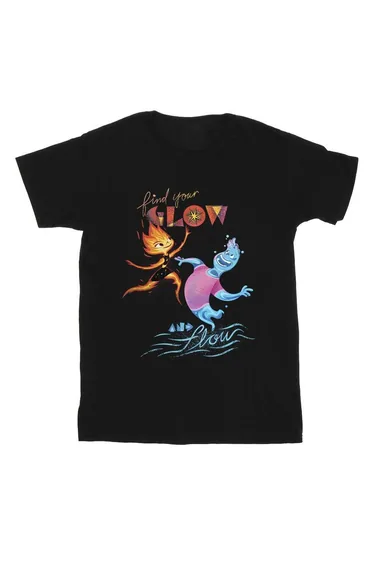 Elemental Boys Grow And Flow Cotton T-Shirt - Black