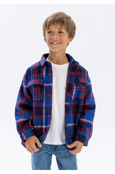 Boys Padded Shirt Jacket