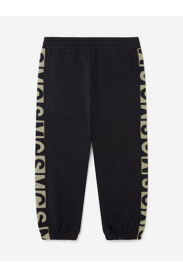 Boys Logo Block Joggers in Black