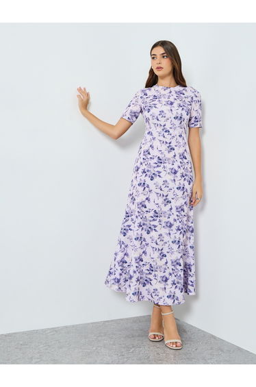 Women Floral Embroidered Dress