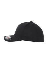 Flexfit Brushed Twill Cap - Black - 2