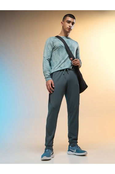 Contrast Side Panel Slim Fit Track Pants