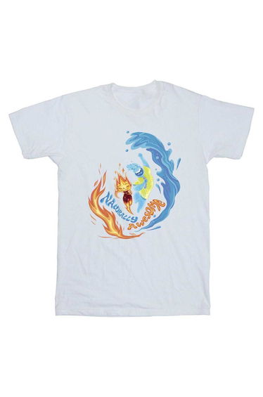 Elemental Girls Naturally Awesome Cotton T-Shirt - White