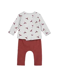 Cotton Mix 2-Piece Outfit - 1