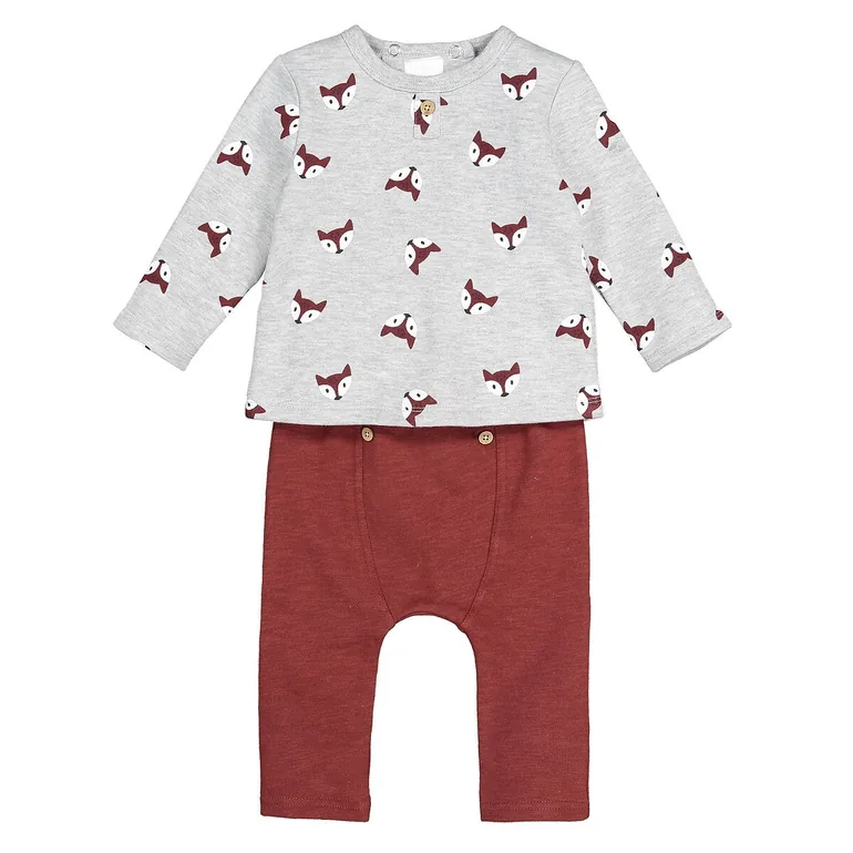 Cotton Mix 2-Piece Outfit - 4