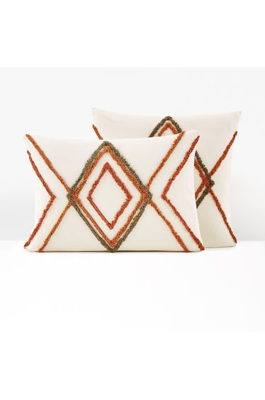 Cotama Havana Tufted Geometric 100% Cotton Pillowcase