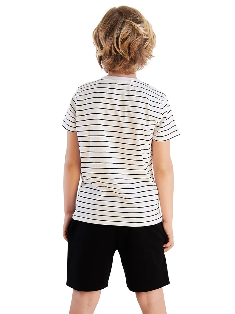 Racer Boy T-shirt Shorts Set - 1