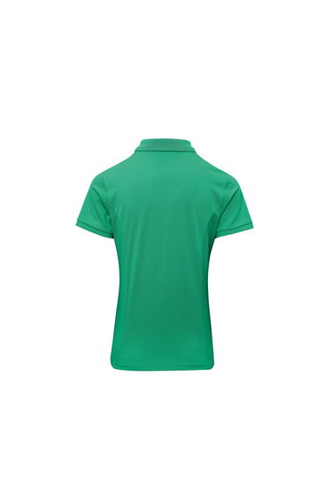 Premier Womens/Ladies Coolchecker Plus Polo Shirt - Kelly Green product thumbnail 2