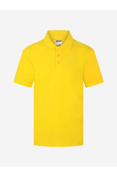 Zeco Kids School Polo Shirt in Yellow