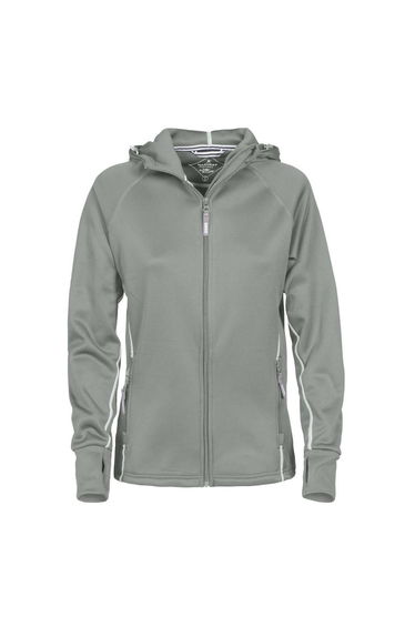 James Harvest Womens/Ladies Northderry Fleece Jacket - Light Grey
