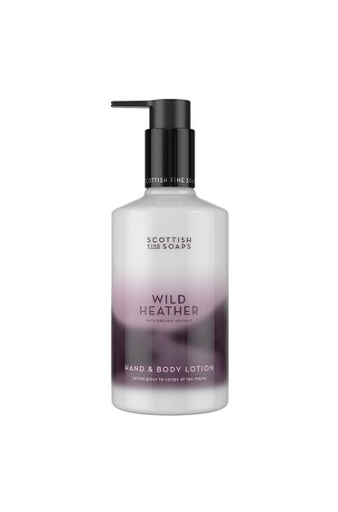 Scottish Fine Soaps Wild Heather Hand & Body Lotion 300ml Pump Bottle