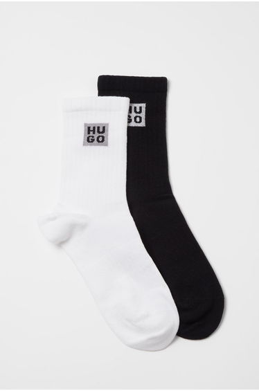 2 X Pack Rib Gifthugo Multi: Black And White