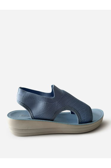 Textured Slip-On Comfort Sandals