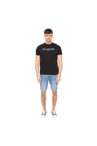 Duck and Cover Mens Walpole T-Shirt - Black