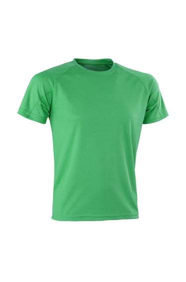 Spiro Mens Impact Aircool T-Shirt - Irish Green