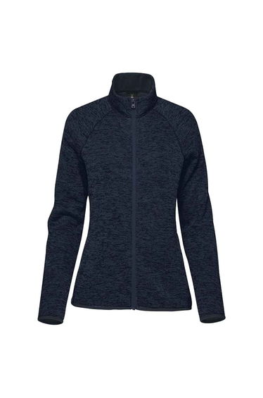 Stormtech Womens/Ladies Yosemite Full Zip Fleece Jacket - Navy Heather
