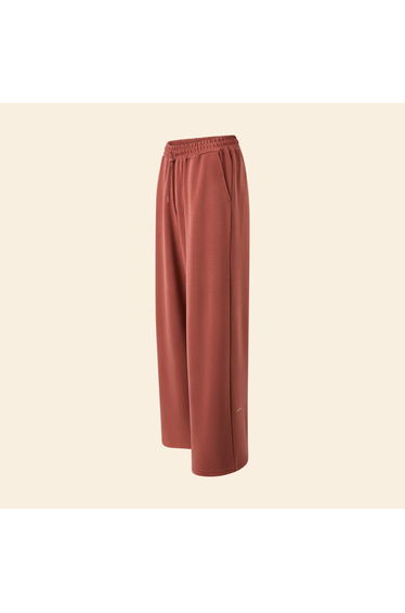 Wide Leg Sports Joggers BROWN