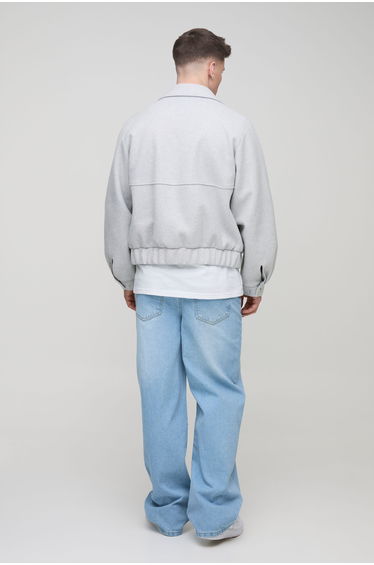 Tall Relaxed Rigid Jeans - light blue