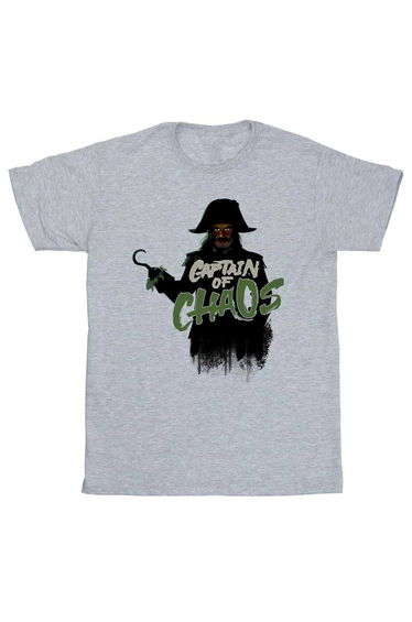 Peter Pan And Wendy Boys Captain Of Chaos T-Shirt - Sports Grey
