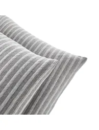 Archi Striped 100% Cotton Jersey Pillowcase - 1