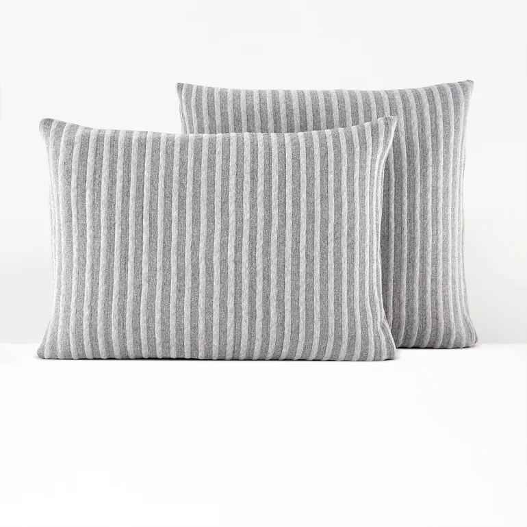 Archi Striped 100% Cotton Jersey Pillowcase
