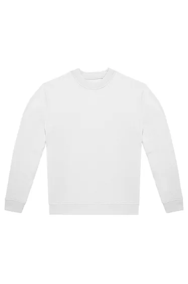 B&C Unisex Adult  Crew Neck Sweatshirt - White