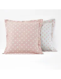 CLARISSE Polka-Dot Print Cotton Pillowcase - 1