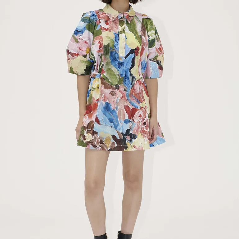 Women's Stine Goya Structured Sleeve Mini Dress in other Stine Goya : Party Dresses : VogaCloset Qatar Women's Stine Goya Structured Sleeve Mini Dress in other Stine Goya : Party Dresses : VogaCloset Qatar