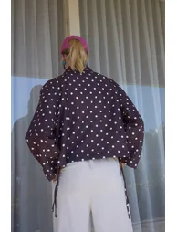 Polka-Dot Short Jacket - 4