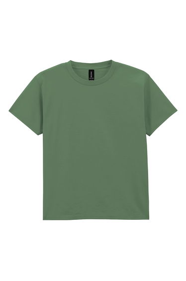 Gildan Childrens/Kids Plain Lightweight T-Shirt - Military Green
