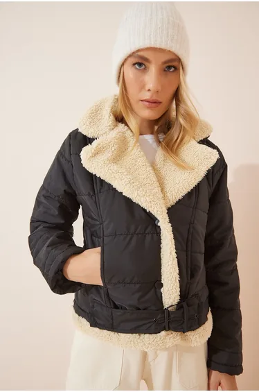 Jacket - Black - Regular fit