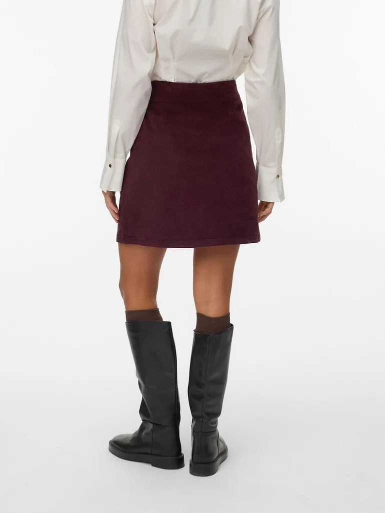 Corduroy Mini Skirt - 3